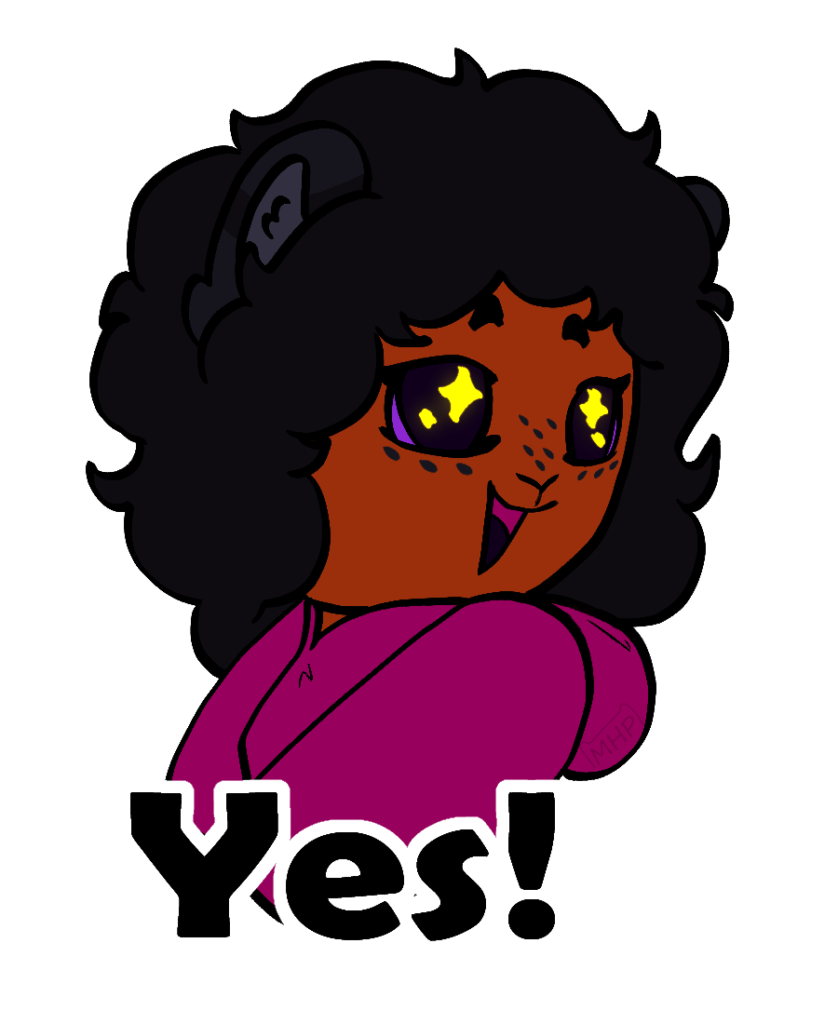 Jinshi (yes) sticker